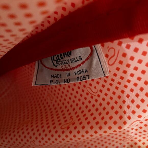 Ricardo of Beverly Hills Red Tote Bag - Picture 7 of 13